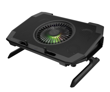 Podkładka chłodząca pod laptopy GENESIS OXID 850 RGB 15.6"-17.3" Z 5 WENTYLATORAMI, PODŚWIETLENIE